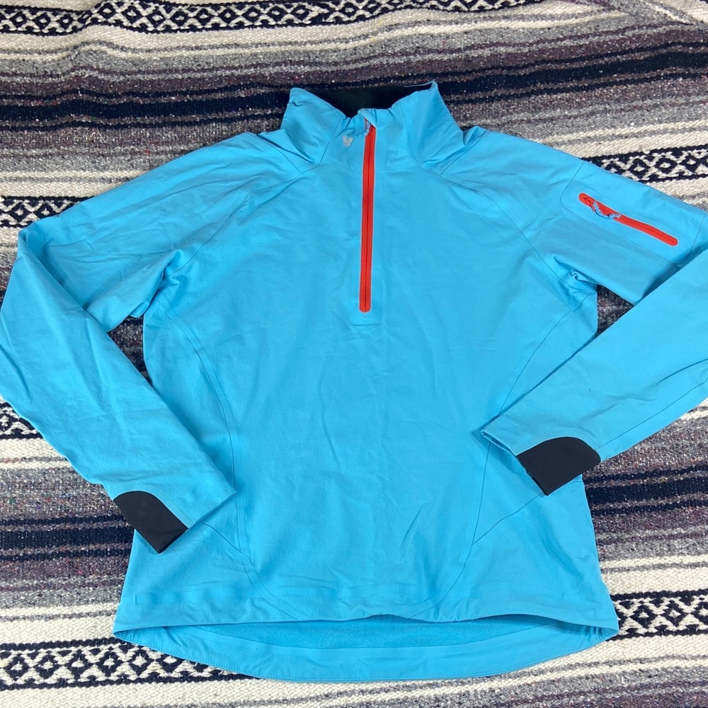 Stoic Women’s Microlith Softshell Pullover Water Repellent Outdoor Quarter-Zip M